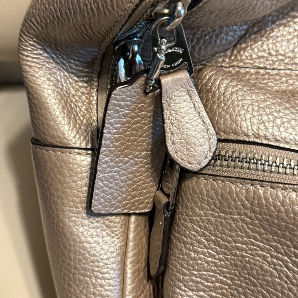 Coach Gold Backpack - Picture 2 of 5